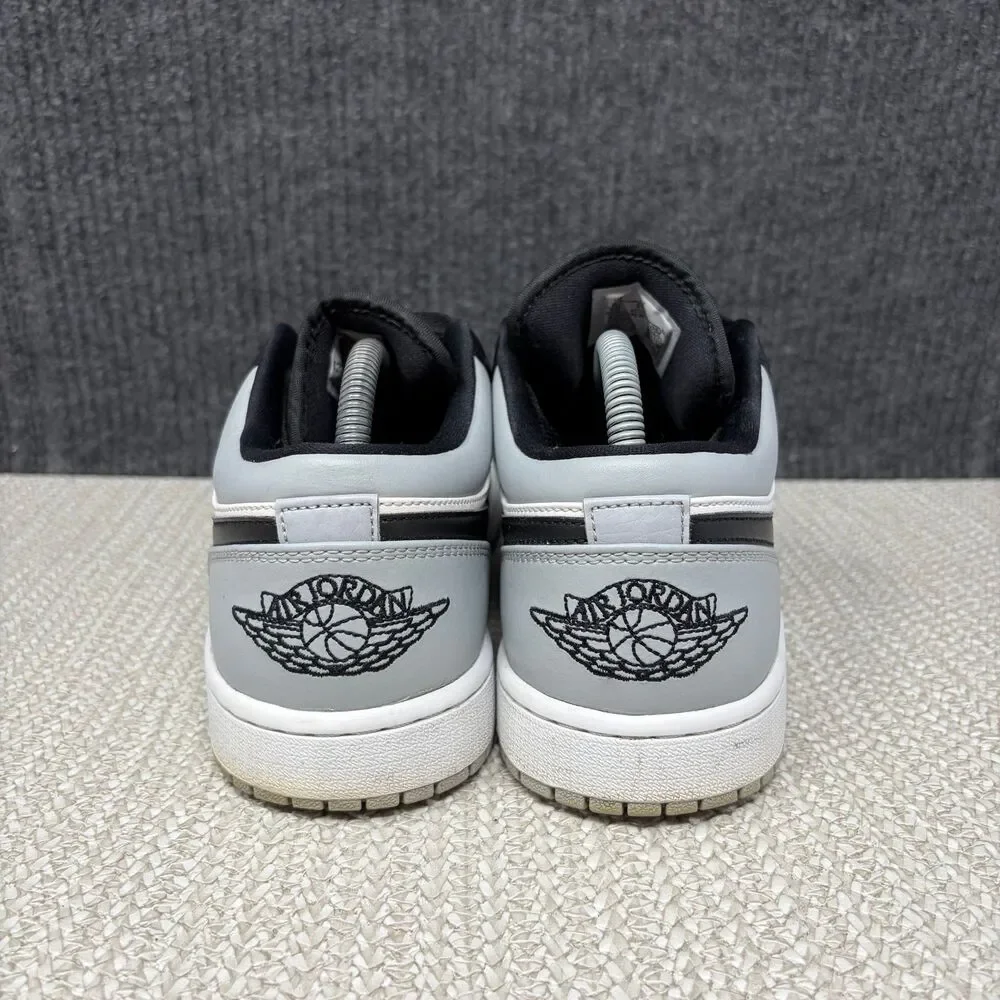 Nike Air Jordan 1 Low Shadow Smoke Grey Black Shoes Mens 8.5 553558-052